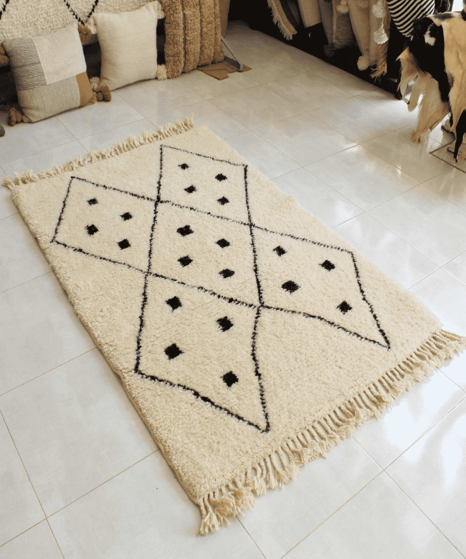 Classic Hand Woven Beni ourain Carpet